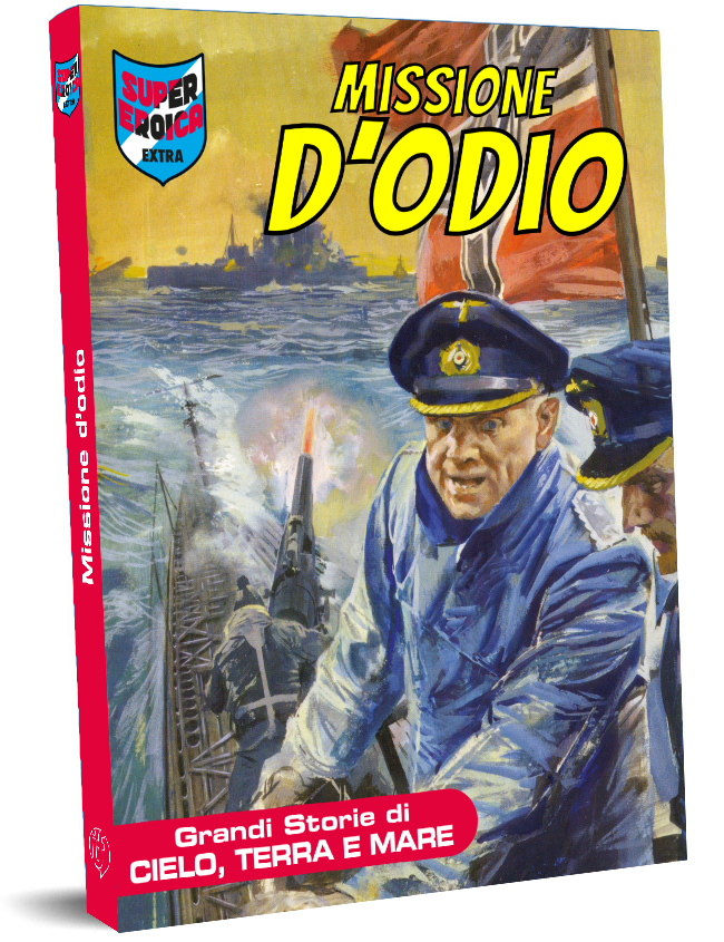 il volume del fumetto Super Eroica Extra "il coraggio non basta"