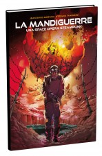 il volume della graphic novel "La battaglia di Henry Fleming", un ritratto psicologico della paura ambientato nella Guerra Civile americana disegnato magistralmente da Steve Cuzor