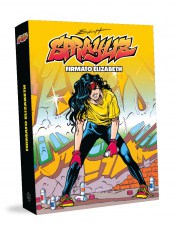 il volume del fumetto Sprayliz - scritto sui muri pubblicato in libreria da If Edizioni